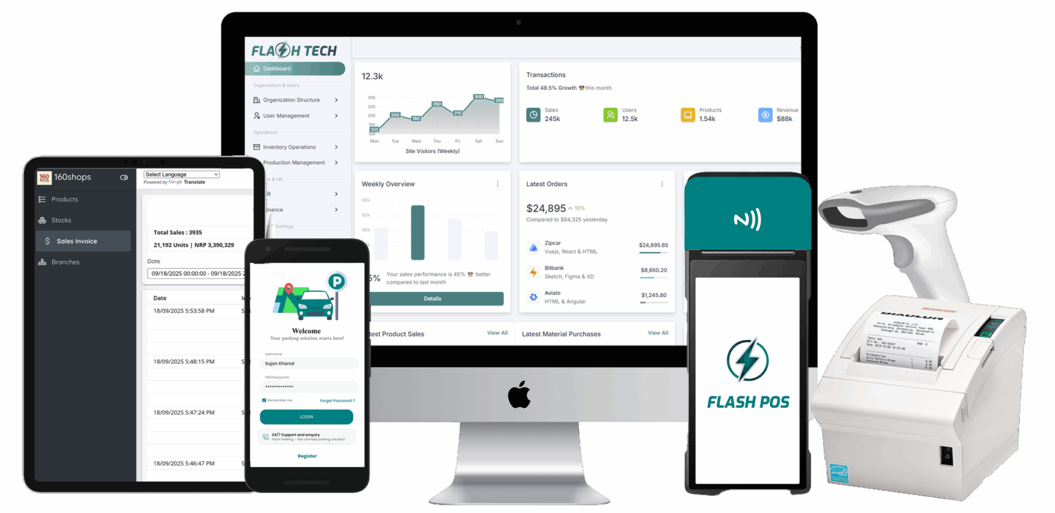 Flash Handheld POS – Flash Tech Pvt. Ltd.